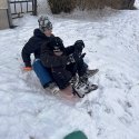 Radovánky ve sněhu